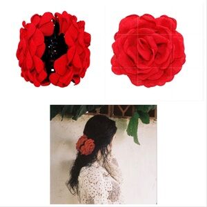 Beautiful Boho Camilla Hair Clip in Sangria New in Box